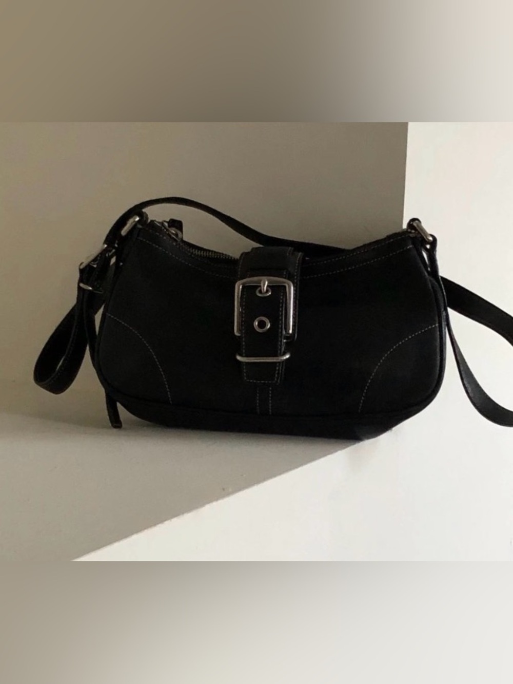 Coach Soho Hampton Demi Baguette Crossbody Bag